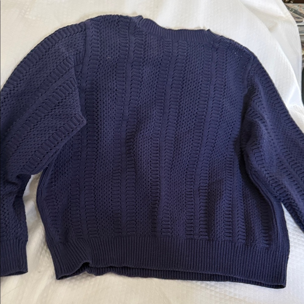 Joe Fresh 60% cotton 40% acrylic Knit Sweater Size Med - Picture 6 of 11